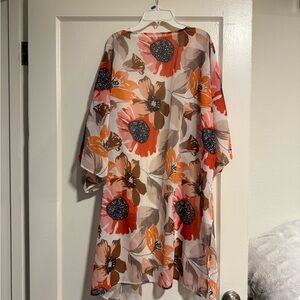 Floral Sheer Kimono